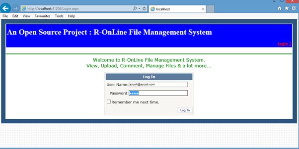 Login As Simple User